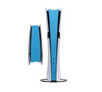 Adhesivo cubierta de consola central,calcomanías protectoras de parte central host para PS5 Pro,calcomanía protectora antiarañazos para PS5 Pro edición digital y disco (azul cielo)