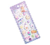 Adhesivo de animales para niños, profesores, recompensa, adhesivo de espuma de animales, álbum de recortes para manualidades, diario, manualidades de espuma