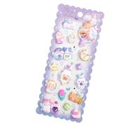 Adhesivo de espuma de PVC para niños, diseño de animales, recompensa, álbumes de recortes, botella de agua, diario, álbum de fotos, teléfono, adhesivo de espuma de PVC