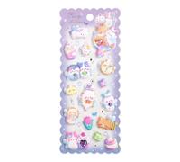 Adhesivo de espuma para niños, diseño de animales, recompensa, álbumes de recortes, botella de agua, diario, álbum de fotos, teléfono