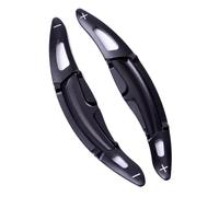 Adhesivo de extensión para levas de cambio en el volante del coche | Compatible con Porsche Macan 2014-2019 Porsche 911 718 991 Caimán 918.(Black)