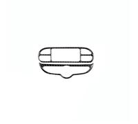 Adhesivo De Fibra De Carbono Para El Botón De Control Central Del Coche Izquierdo Y Derecho Para Peugeot 206 1998-2008 2009 2010 2011 2012 2013 2014 UOEMCRTB(2)