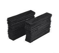 Adhesivo de fijación de alfombras de doble cara para alfombrillas de coche con respaldo fuerte, parches antideslizantes para una fijación segura e invisible de la alfombrilla del piso (rectángulo-30