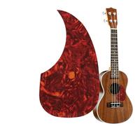 Adhesivo De Golpeador De Guitarra: Hoja Durable En Forma De
