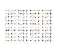 Adhesivo de palabras en inglés, adhesivo educativo de vocabulario, ayuda para enseñar idiomas, para niños, estudiantes, profesores, vocabulario en inglés