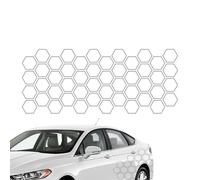 Adhesivo de panal de abeja para coche, pegatina autoadhesiva Scratch Hiddens, con diseño geométrico de abejas, 40 x 200 cm