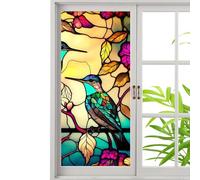 Adhesivo De para Ventanas | Película De Pintura Colorida: Estática, Teñida, Removible, Viento, Película para Ventana, Baño, Hecha A Mano, Wiow Se Aferra Al Sol