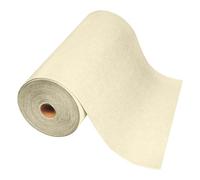 Adhesivo de pared autoadhesivo, superficie lisa, cenefa de papel pintado, autoadhesiva, para dormitorio, salón, sofá, fondo, cenefa decorativa para pasillo y pasillo, 2,8 x 0,5 m (beige amarillo)