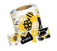 Adhesivo de pared con temática de graduación para tablón de anuncios escolar, decoración de pizarrón de aula, decoración de bordes, adhesivo borrable para escritura