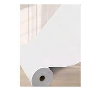 Adhesivo de pared de espuma, papel tapiz impermeable autoadhesivo, empalme sin costuras, fácil de instalar, cortable for el baño de la oficina en casa(Milk,75x1000cm/29.5x393.7in)