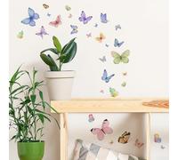 Adhesivo de pared de mariposa para decoración de habitación Crea una atmósfera caprichosa