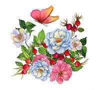 Adhesivo de pared extraíble con diseño de flores para baño, inodoro y WC, decoración en paredes lisas y limpias (MS4137B)