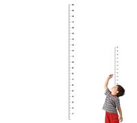 Adhesivo de pared para niños, indicador de altura, etiqueta de medición de regla de altura, calcomanías de pared portátiles para medir la altura del cuerpo para dormitorio, jardines de infancia
