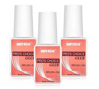 Adhesivo de pegamento para uñas super fuerte 3 x 7g, Pegamento Uñas Postizas Super Fuerte Para Uñas Acrílicas False Pegamento de Uñas Adhesivo de Uñas Postizas Rápido