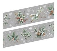 Adhesivo de PET estético impermeable con patrón de flores para diario, cuaderno, funda de teléfono, álbumes de recortes, cuaderno de adornos