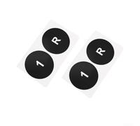 Adhesivo de reparación de vinilo para Maserati para Gran Turismo Sport botón de cambio de marchas Aplicación del panel interior