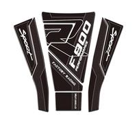 Adhesivo De Resina De Gel para Depósito De Combustible De Motocicleta para B&MW F900R, Protector Y Decoración. Protector para el Tanque(Negro,X-3)