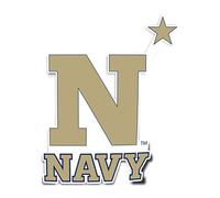 Adhesivo de vinilo para portátil de la Academia Naval de los Estados Unidos de América, USNA Midshipmen NCAA