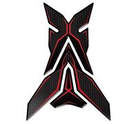 Adhesivo Decorativo Adhesivo Protector De Almohadilla Tanque Motocicleta para Kawasaki Ninja(Rosso)