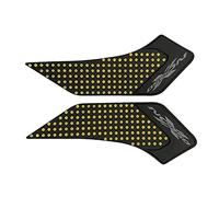 Adhesivo Decorativo Calcomanía De Agarre Rodilla Combustible Gas para Almohadilla Lateral Tracción Tanque Motocicleta para Honda NC750X 2014-2016(Gold)