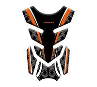 Adhesivo Decorativo Cojín para Tanque De Combustible Motocicleta, Rodilleras, Almohadillas para, Pegatina Lateral para Honda CBR650R CB650R 2019 2020 2021(Orange)