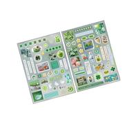 Adhesivo decorativo con temática de comida japonesa para álbumes de recortes para botella de agua, cuadernos, diarios, decoración de alimentos japoneses