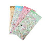 Adhesivo decorativo de espuma de animales para manualidades, álbum de fotos, planificador, aula, gratificante para niños, calcomanía motivacional