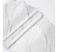 Adhesivo decorativo de mármol con características a prueba de humedad y aceite, para inquilinos y para actualizar paredes, armarios, cajones y encimeras (60cmx10m A)