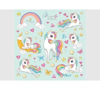 Adhesivo decorativo de pared para habitación infantil de AG Design 30 x 30 cm, ADKS 3938