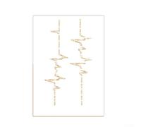 Adhesivo decorativo para diapasón de guitarra de 38 a 42 pulgadas y ukelele de 26 pulgadas, etiqueta decorativa para el cuello, pieza de repuesto (F)