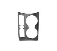 Adhesivo Decorativo Para El Interior Del Coche Para Q3 2013-2018 Embellecimiento Para El Panel De La Palanca De Cambios Y El Portavasos Pegatinas Decorativas Para Interiores(Volante a la izquierda)