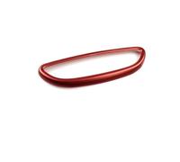 Adhesivo Decorativo para Marco de Espejo retrovisor Interior de Coche (Rojo sin sujeci贸n) para Porsche, Macan 14-17, Cayenne 11-17, Panamera 13-16