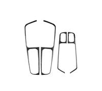 Adhesivo decorativo para marco de fibra de carbono, compatible con Porsche Macan 2014-2021 (clásico, manija de puerta, reposabrazos y ventana 07)