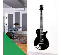 Adhesivo decorativo para pared, diseño de guitarra eléctrica Les Paul