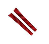 Adhesivo Decorativo Para Portavasos De Agua Y Pasamanos Embellecedor Interior Del Coche Para Volvo S60 V60 2010-2017 HLWXMDZ(Red Carbon Fiber)