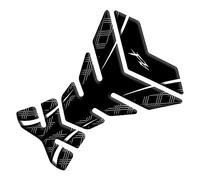 Adhesivo Decorativo para Yamaha FZ1, Accesorios para Motocicleta, Almohadilla Protectora para Tanque, Pegatinas Adhesivas(Nero)