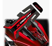 Adhesivo Decorativo Pegatinas Protectoras para Depósito De Combustible Motocicleta para Honda NC750X 2014 2015 2016 2019 2020, Accesorios para(Rosso)