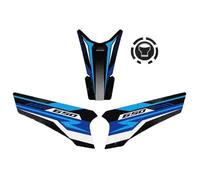 Adhesivo Decorativo Pegatinas Protectoras para Depósito De Motocicleta, Accesorios para Honda CBR650R CB650R CBR 650R 2019-2024 2023 2022 20201 2020(BLU)