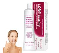 Adhesivo dentadura postmoplástica | 28G Collos adhesivos dentadura postiza 28G | Durantes cómodos dentaduras postizas agarre adhesivo | No hay un pegamento dientes postizos zinc