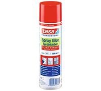 Adhesivo en spray extrafuerte tesa, 500 ml | Adhesivo fuerte para materiales pesados y superficies lisas o rugosas - resistente a la humedad y la temperatura