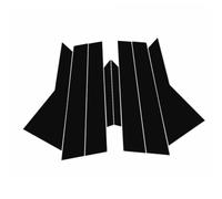Adhesivo Espejo para Pilar B/C Coche para Geely Haoyue, Pegatina Decorativa Autoadhesiva Adhesivo Decorativo Brillante