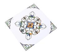 Adhesivo Estático para Ventanas Floral Vintage de Privacidad PVC | Decoración Reutilizable para Cristal, Efecto Vidriera Esmerilado, Doble Cara Visible, Adecuado para Oficina y Baño
