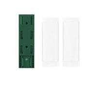 Adhesivo Fijador De Pared for El Hogar, Autoadhesivo, Sin Perforaciones, Organizador Cables, Soporte for Regleta, 4 Uds para Hogar(Green)