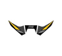 Adhesivo frontal de resina 3D compatible con Triumph Street Triple 765 RS 2024 ASF-765-RS (Cosmic Yellow)