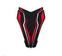 Adhesivo Goma Depósito Motocicleta para Kawasaki para Z900 750 1000 Sx para Ninja 400 para Vulcan S Aspecto Carbono(Red3)