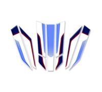 Adhesivo guardabarros delantero resina 3D compatible con Honda Transalp XL750 2022 ON AD-P-TRA (tricolor)