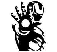 Adhesivo Iron Man de carbono - Apple Macbook Pro Air Laptop Sticker Decal Skin, Macbook Air 11, 13, 15, 17 pulgadas (15 - 17 pulgadas) MacBook