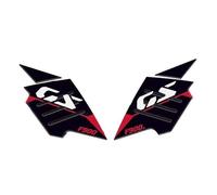 Adhesivo Lateral para Depósito De Combustible De Motocicleta, Adhesivo De Resina para B&MW F900GS F900 GS F 900 GS 2024. Protector para el Tanque(Negro)