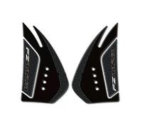 Adhesivo Lateral para Depósito De Combustible De Motocicleta para Yamaha FZ1 FZ8, Kit De Pegatinas Protectoras Impermeables para FAZER Protector Deposito Tanque(Negro 4)