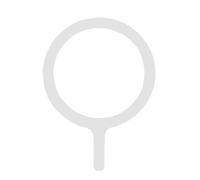 Adhesivo magnético para teléfono, tira magnética para funda de teléfono, soporte de carga inalámbrica, placa de metal adhesiva fuerte, compatible con todos los teléfonos celulares, 5 cm de diámetro